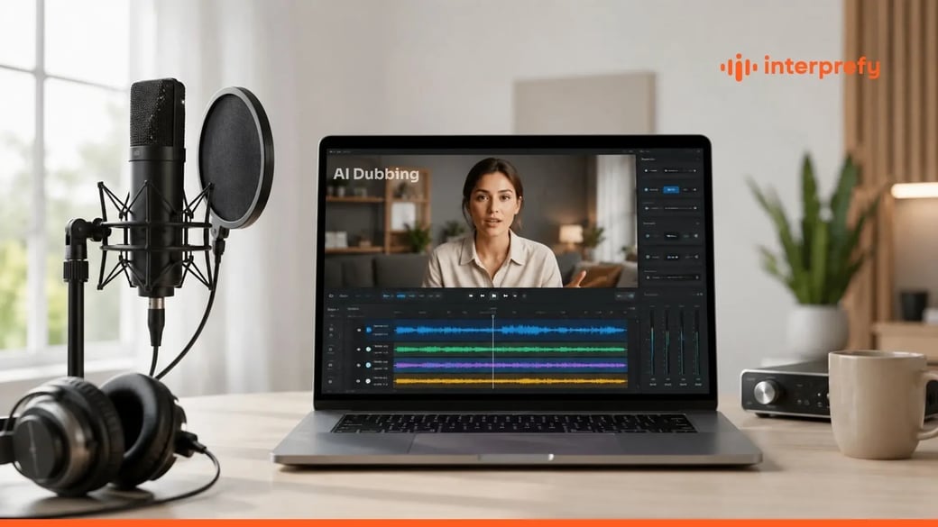 Interprefy | AI Dubbing