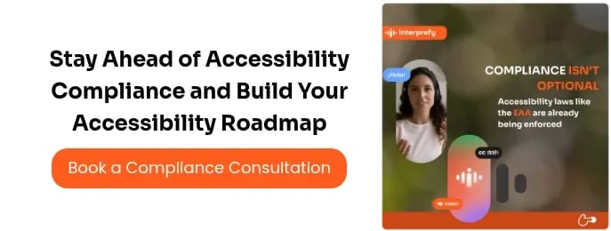 Interprefy | Accessibility