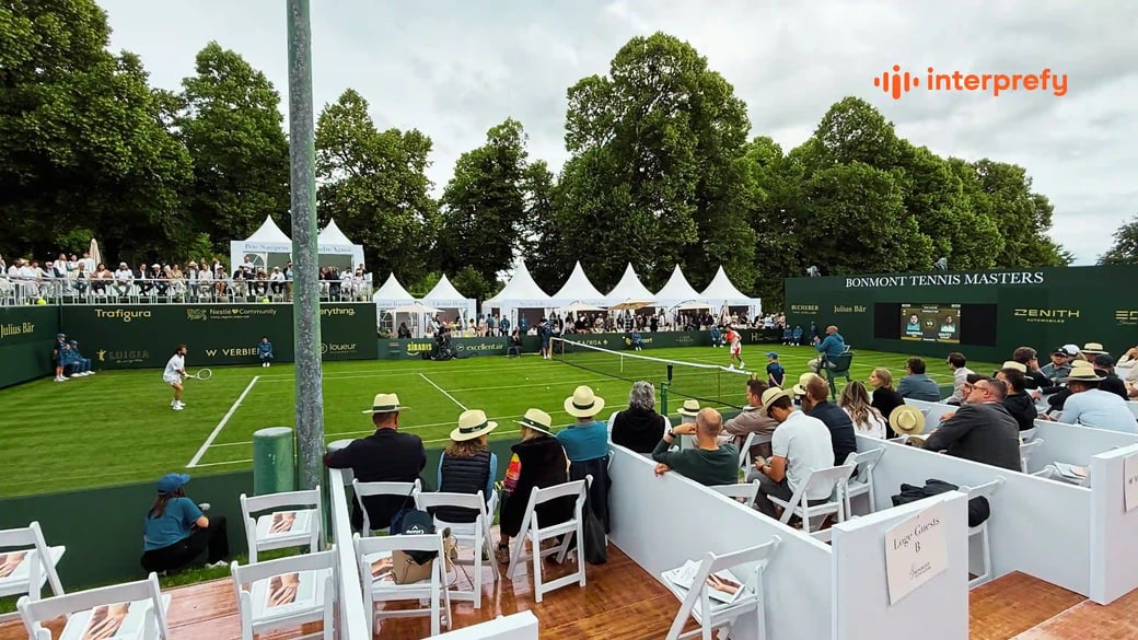 Interprefy | Bonmont Tennis Masters