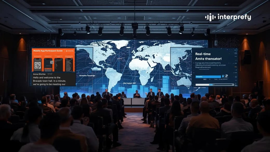 Conference Room using Interprefy