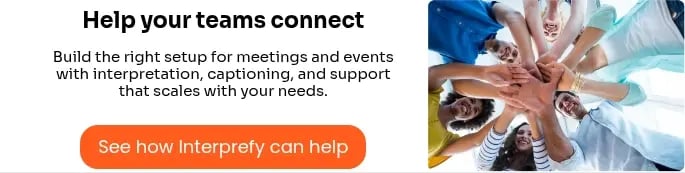 Verbinden Sie Ihre Teams_Interprefy CTA