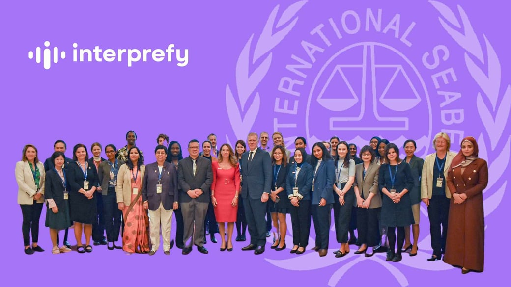 Interprefy | RSI and AV support at hybrid event Women in Law