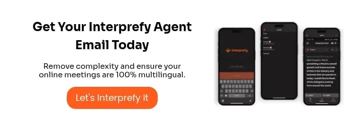 Interprefy | Interprefy Agent
