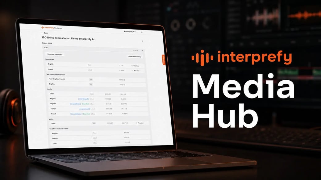 Interprefy Media Hub 