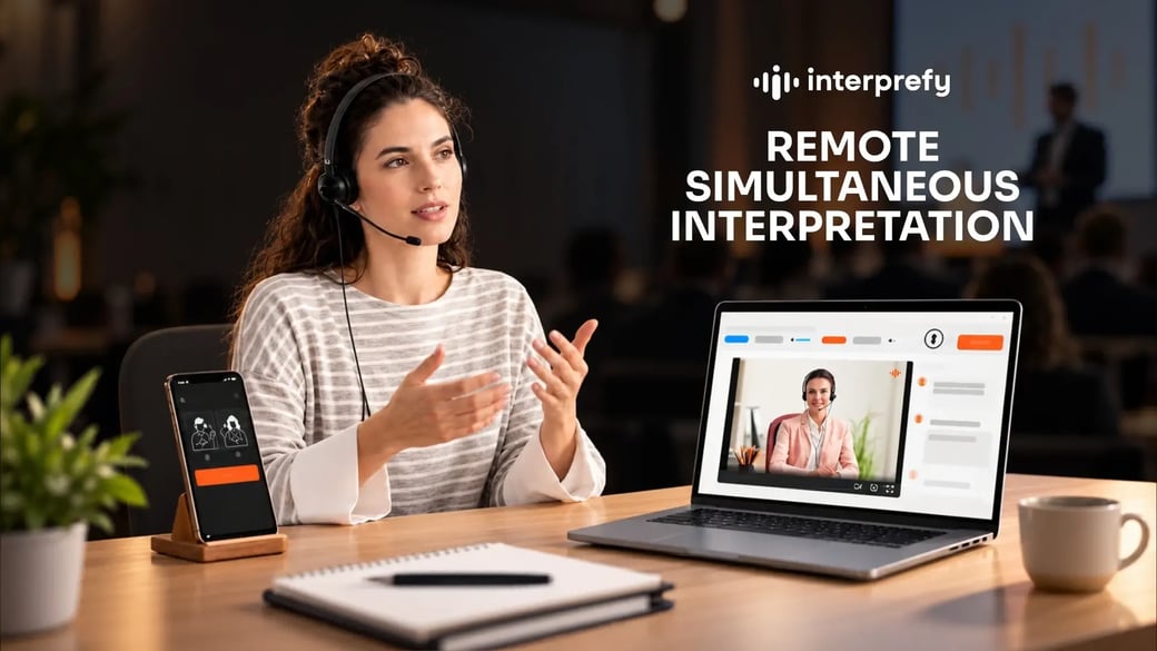 Interprefy | Remote Simultaneous Interpretation
