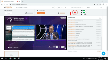 Remote Simultaneous Interpretation Case Study - World Congress of Accountants