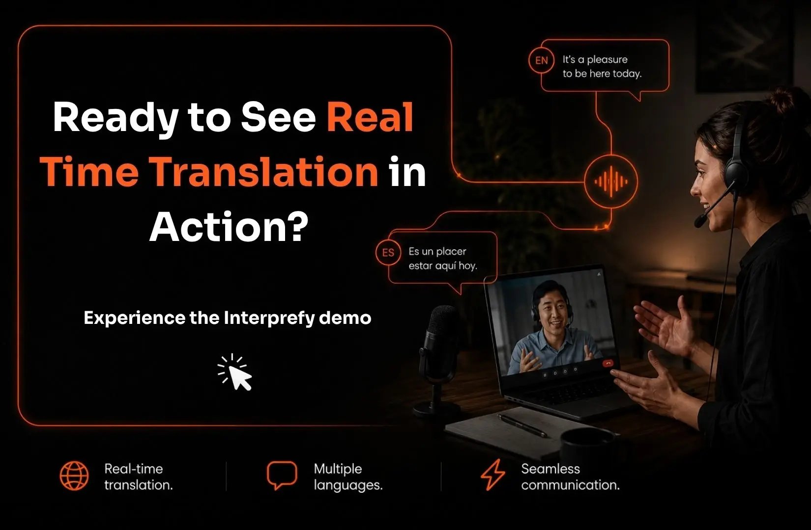 Interprefy | Real Time Translation