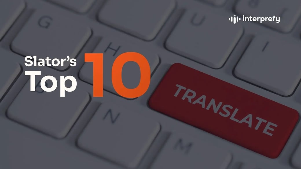 Interprefy | Slator's Top 10 Language AI