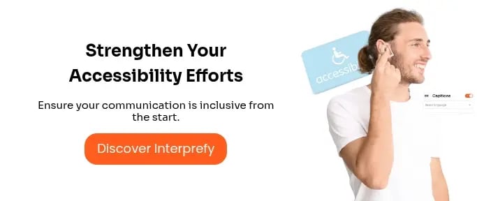 Interprefy | Barrierefreiheit