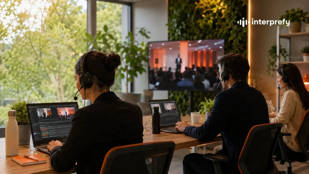Interprefy | Sustainable Onsite and Hybrid Events