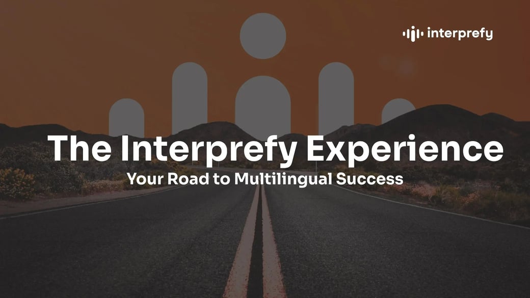 The Interprefy Experience