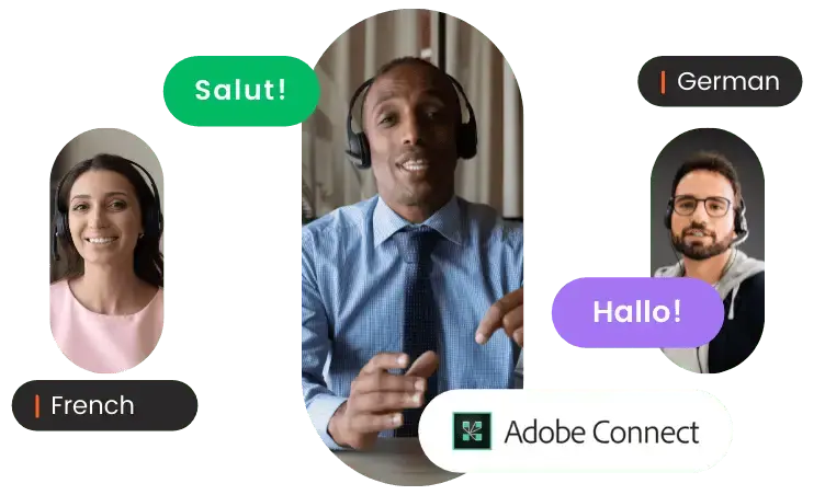 Adobe connect live translation copy