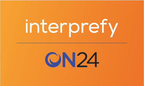 interprefy partners with ON24 to provide remote interpretation services