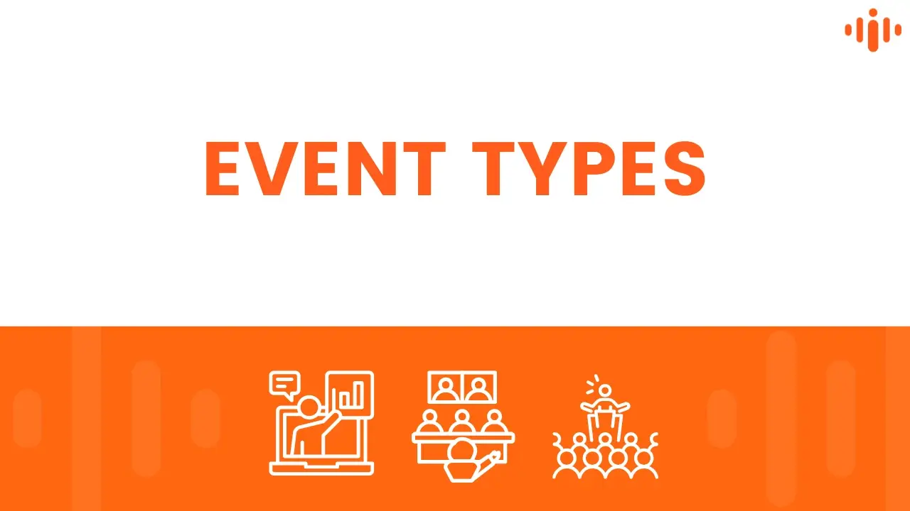 Event types  Interprefy
