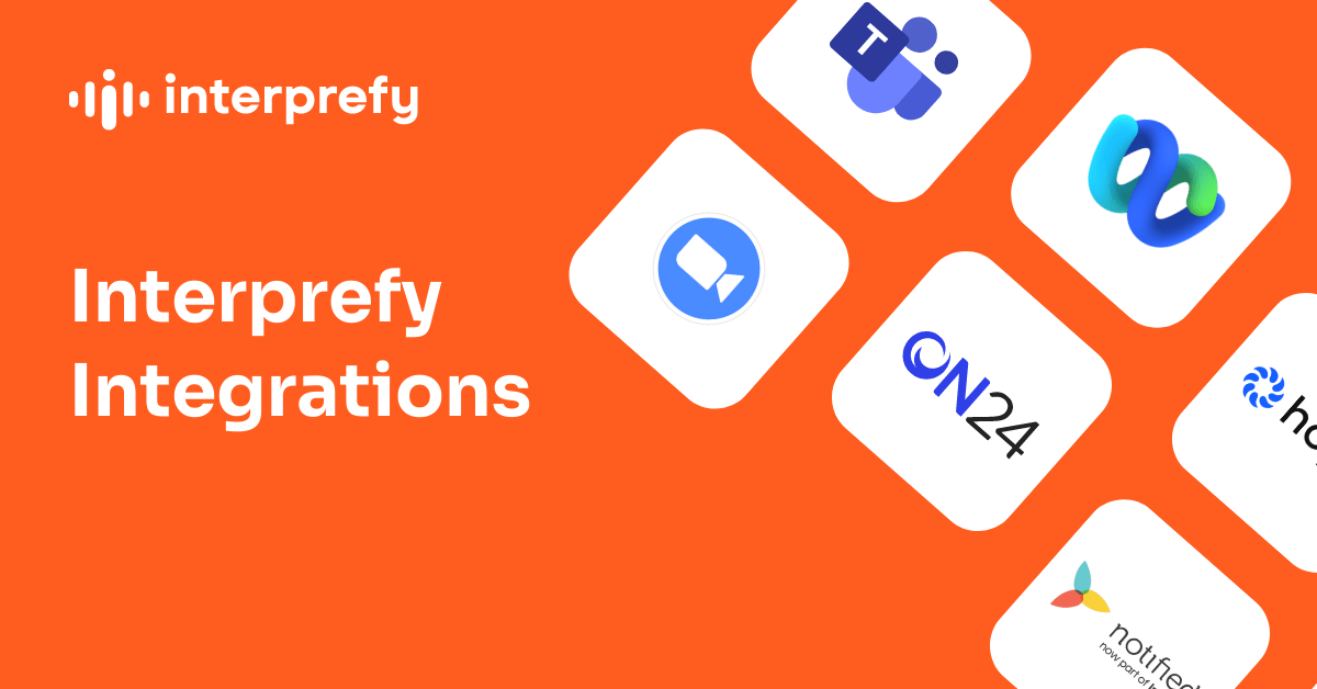 Live Translation for Zoom, MS Teams, Webex & More | Interprefy