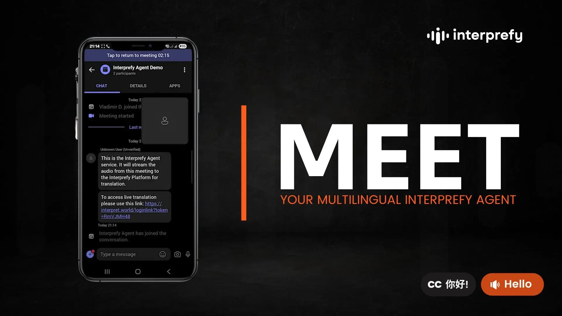 Interprefy Agent Launch Company News