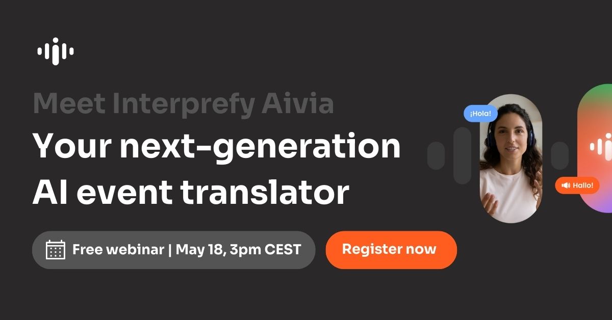 Interprefy Aivia Webinar