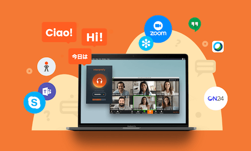 language interpreting with Interprefy on Zoom, Webex and any other platform