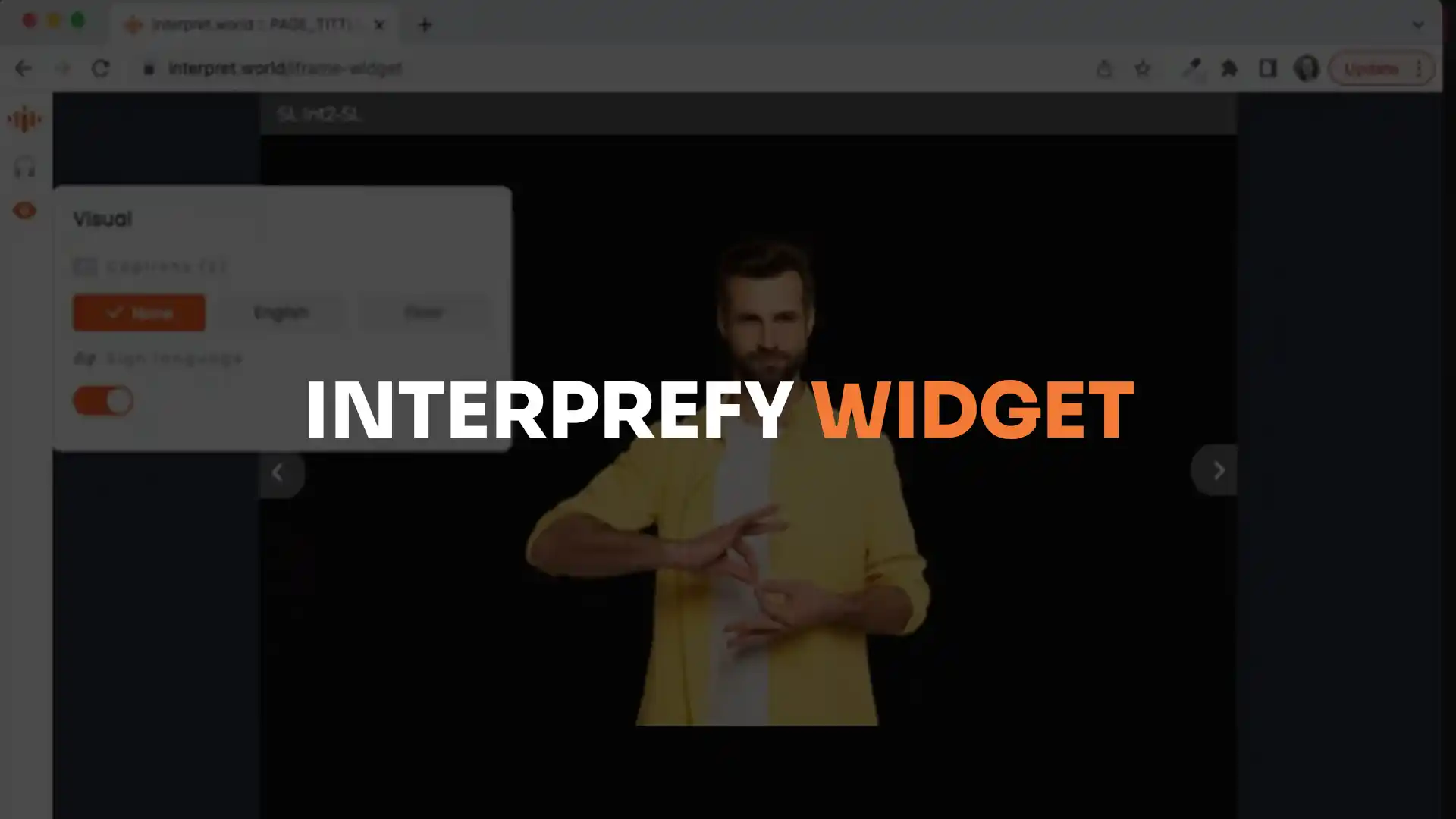 Interprefy Widget
