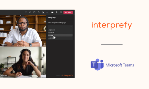 Real-time interpretation for MS Teams meetings