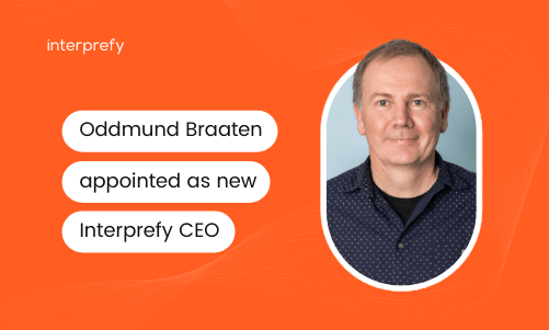 New Interprefy CEO Oddmund Braaten