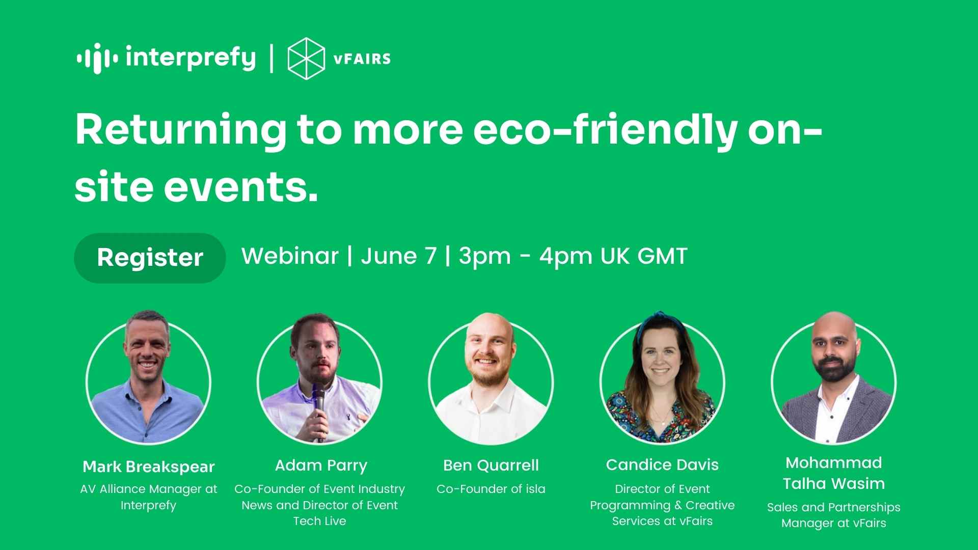 Interprefy Sustainability Webinar