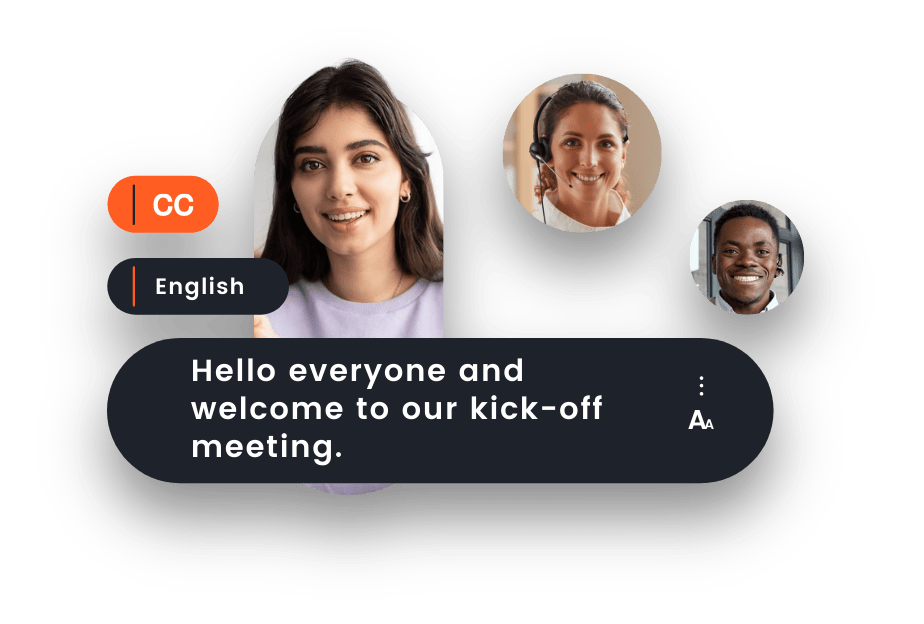 automatic live captions for meetings-min